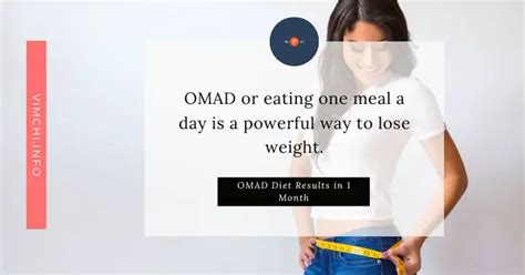 omad one month|OMAD Diet Results: What to Expect in 1 Month .